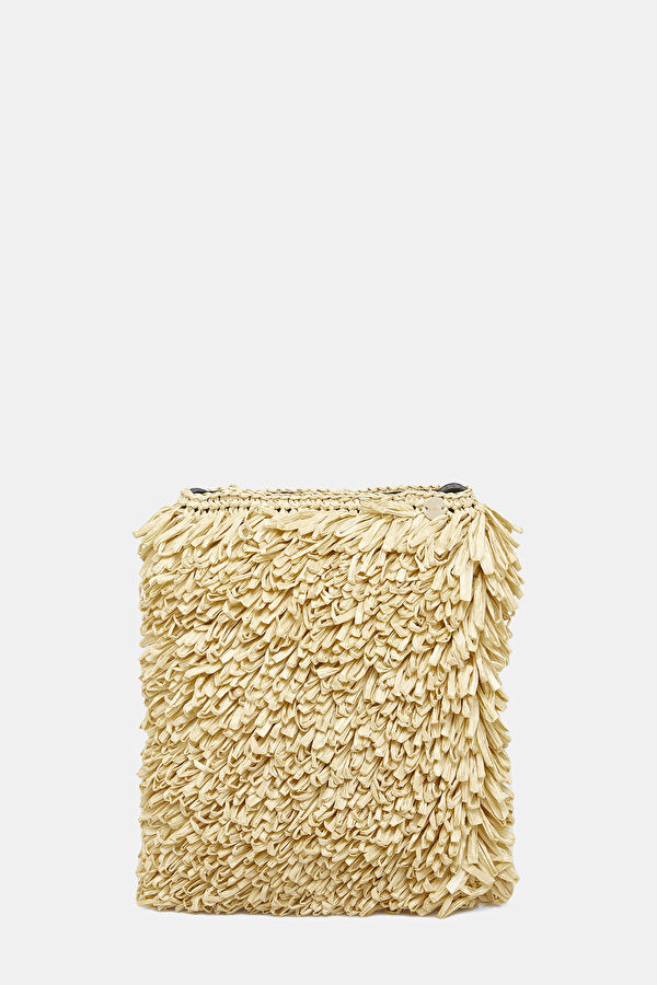 Beige Viscose Bag