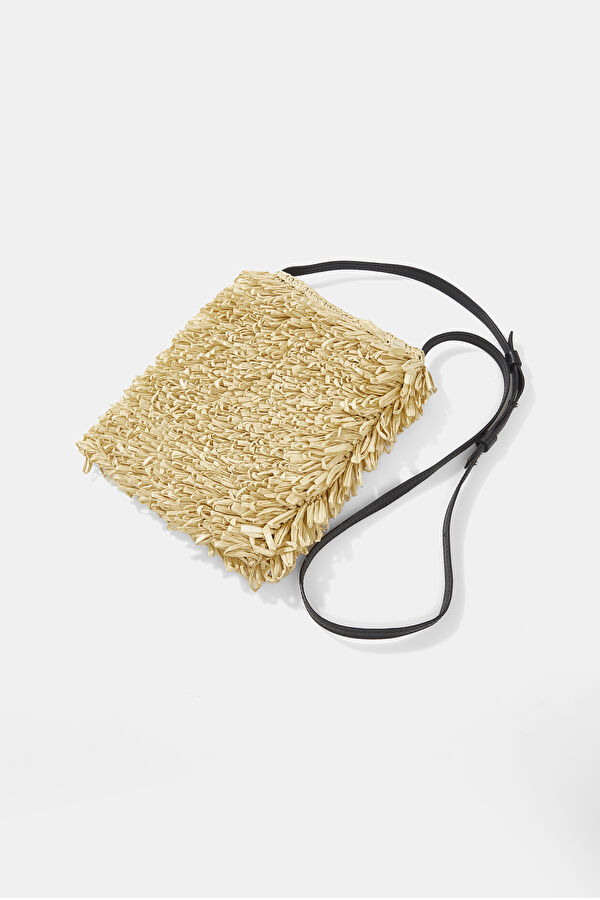 Beige Viscose Bag 5