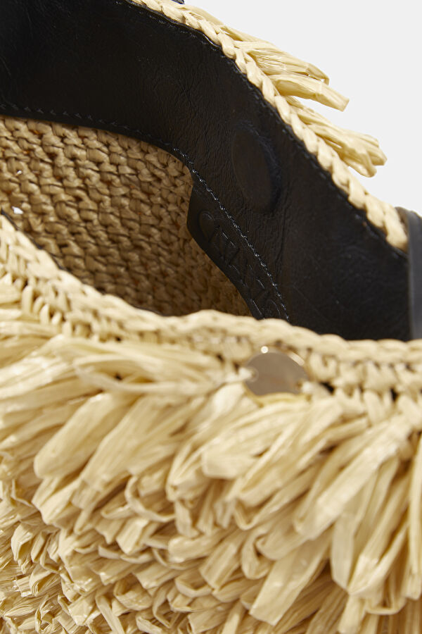 Beige Viscose Bag 7