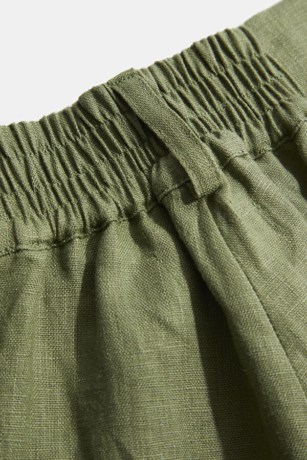 Relax Fit Green Women's Trousers 5