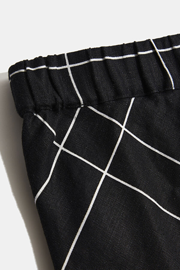 Black Patterned Women's Skirt 5