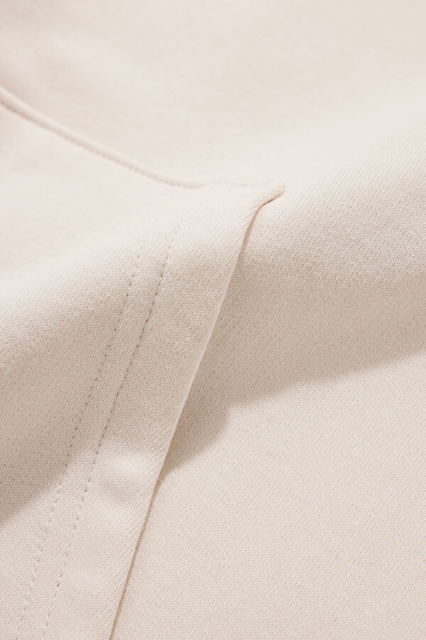 X Ptc Graphic Cream Hooded Women's Sweatshirt 5