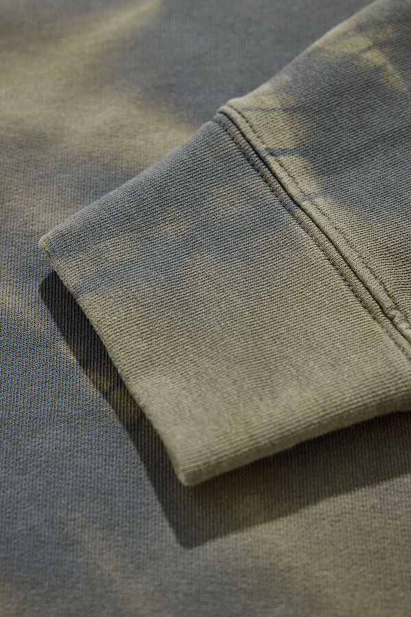 Koyu Gri Bisiklet Yaka Kadın Sweatshirt 6