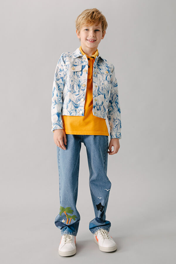Blue Trousers