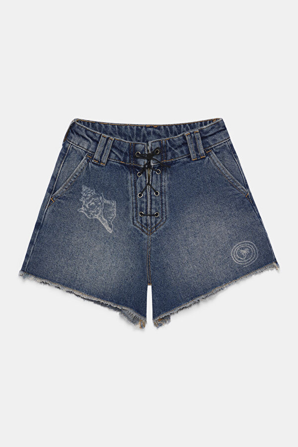Blue Kids Shorts
