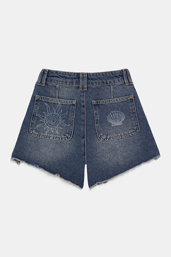 Blue Kids Shorts 2