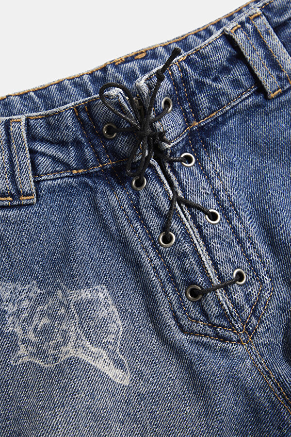 Blue Kids Shorts 3