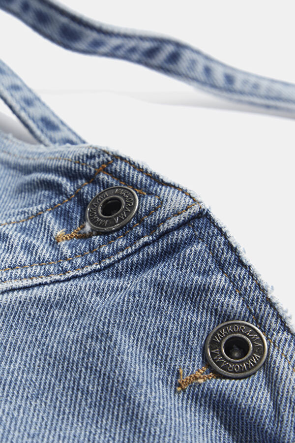 Mavi Denim Çocuk Tulum 4