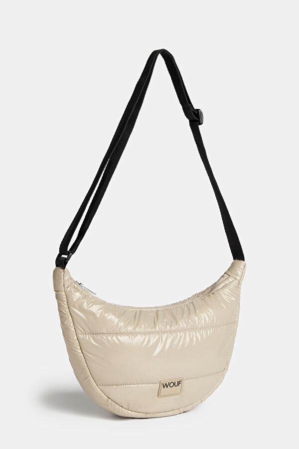 Air Glossy Bej Çanta 2