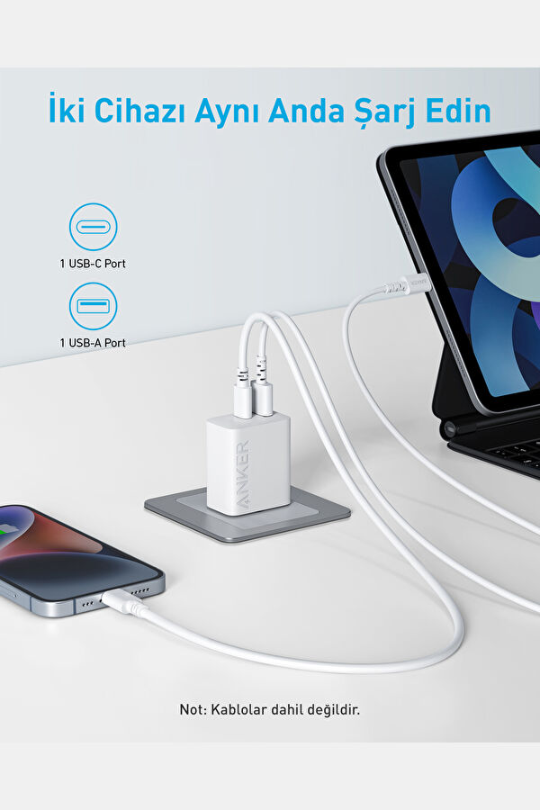 312 20W Wall Charger (2 Ports) Şarj Adaptörü 3