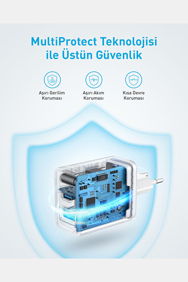 312 20W Wall Charger (2 Ports) Şarj Adaptörü 4