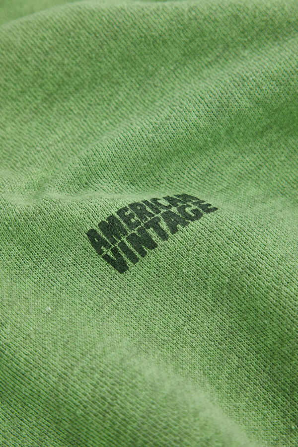 Yeşil Kayık Yaka T-Shirt 5