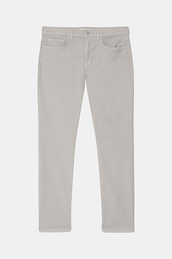 Slim Fit Stone Cut Narrow Leg Jeans Men's Trousers