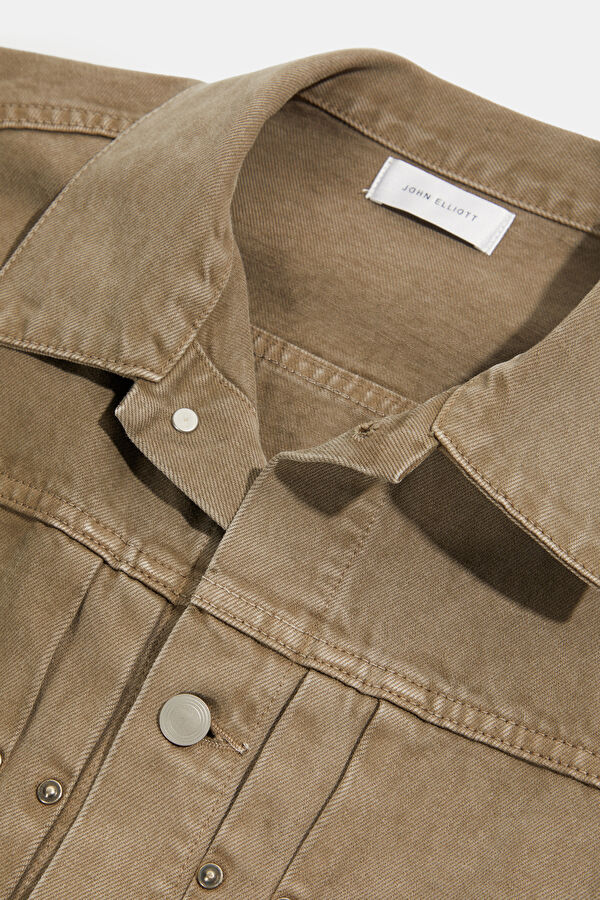 Men's Brown Buttoned Jacket 3