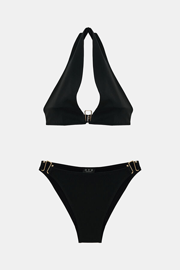 Aubrey Siyah Tokalı Bikini