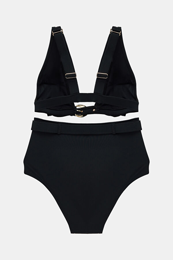 Tanya Siyah Tokalı Bikini 4