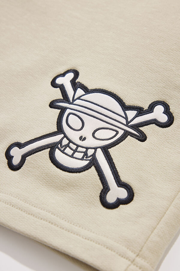 X One Piece Bej Şort 4
