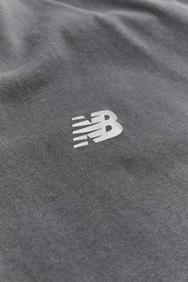 Relax Kalıp Antrasit Bisiklet Yaka Baskılı T-Shirt 4