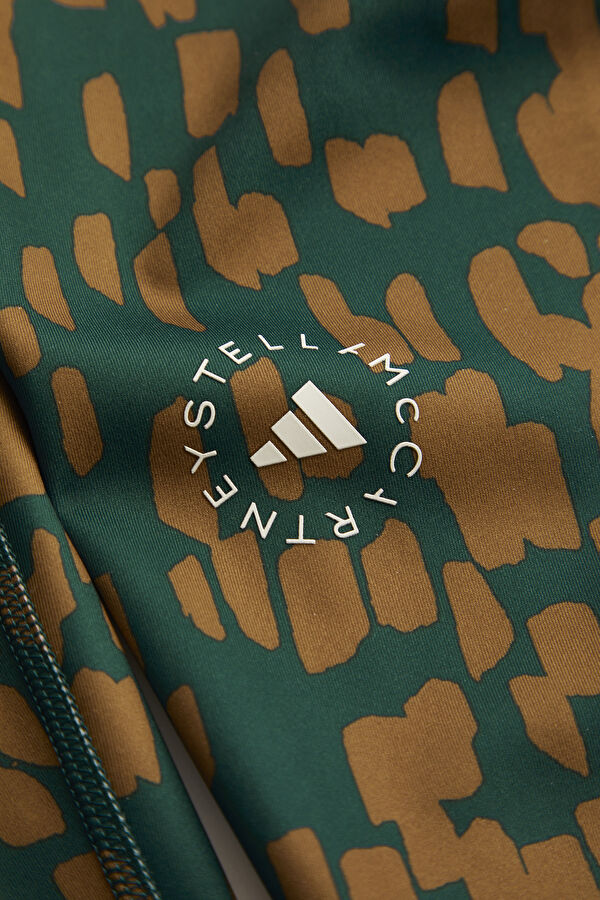 Stella McCartney Truepurpose Optime Training Turkuaz Desenli Tayt 7