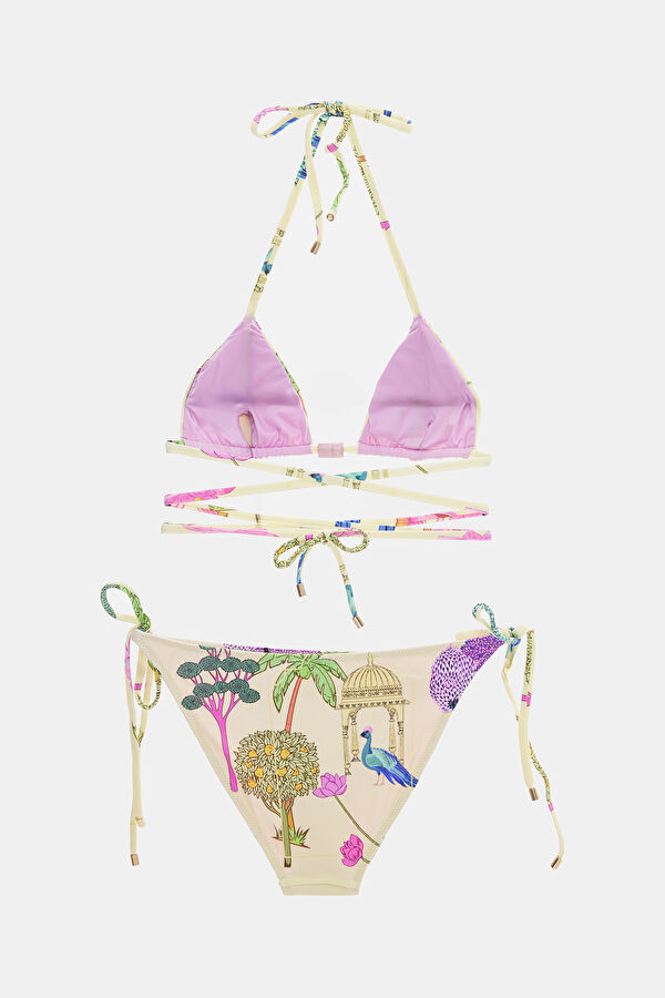 Çok Renkli Desenli Bikini 2