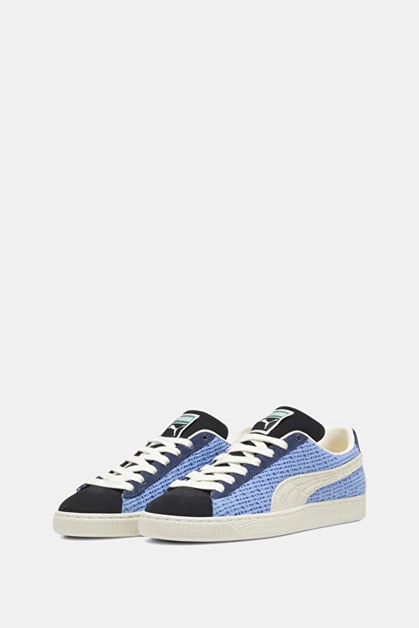 Suede Blue Women's Sports Shoes 3