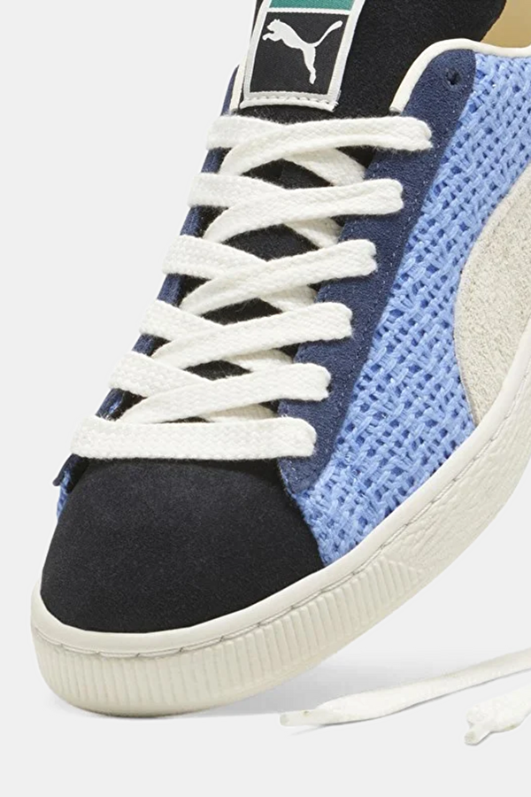 Suede Blue Women's Sports Shoes 4