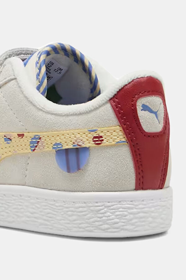 Suede Classic Ekru Çocuk Spor Ayakkabı 4