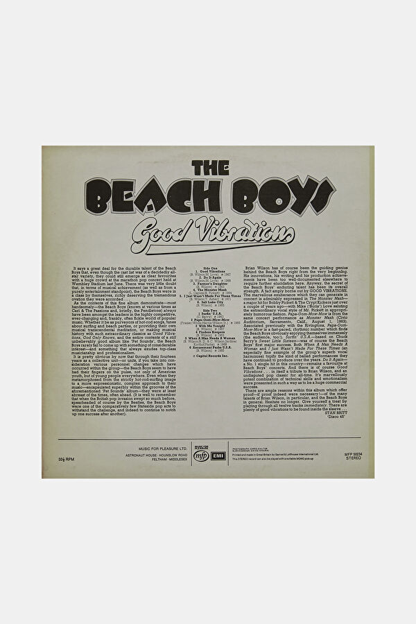 The Beach Boys Good Vibrations 4