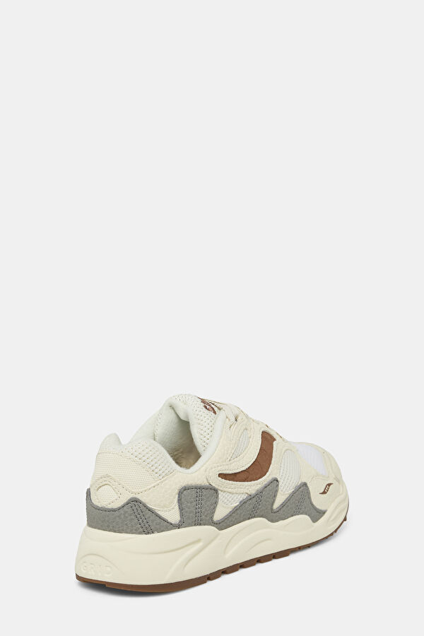 Grid Shadow Cream Men's Sports Shoes 3