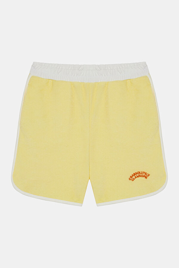 Yellow Kids Shorts 3