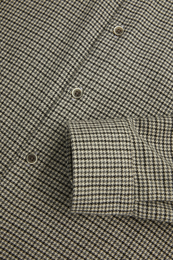 Relax Fit Multicolored Patterned Regular Men's Shirt 3