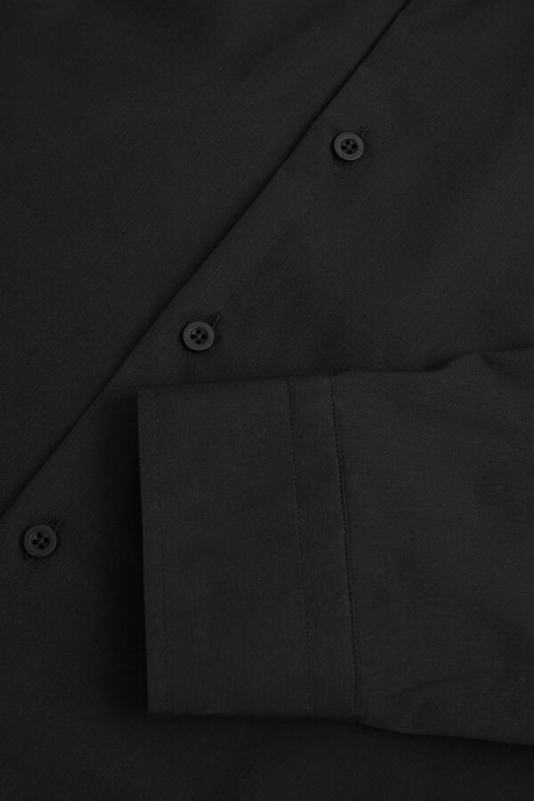 Dark Navy Blue Regular Shirt 3