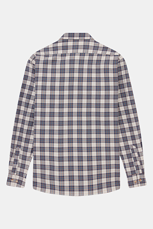 Multicolored Plaid Regular Men's Shirt 2