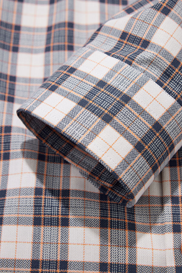 Multicolored Plaid Regular Men's Shirt 5