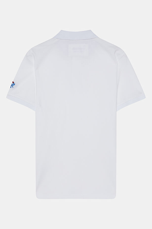 Beyaz Polo Yaka T-Shirt 2