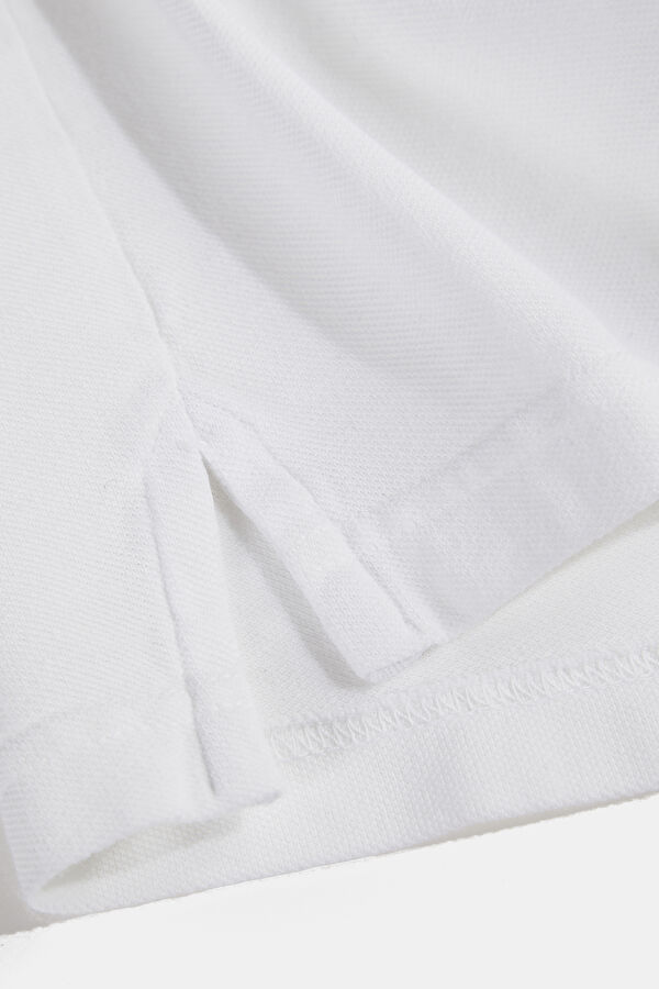 Beyaz Polo Yaka T-Shirt 5