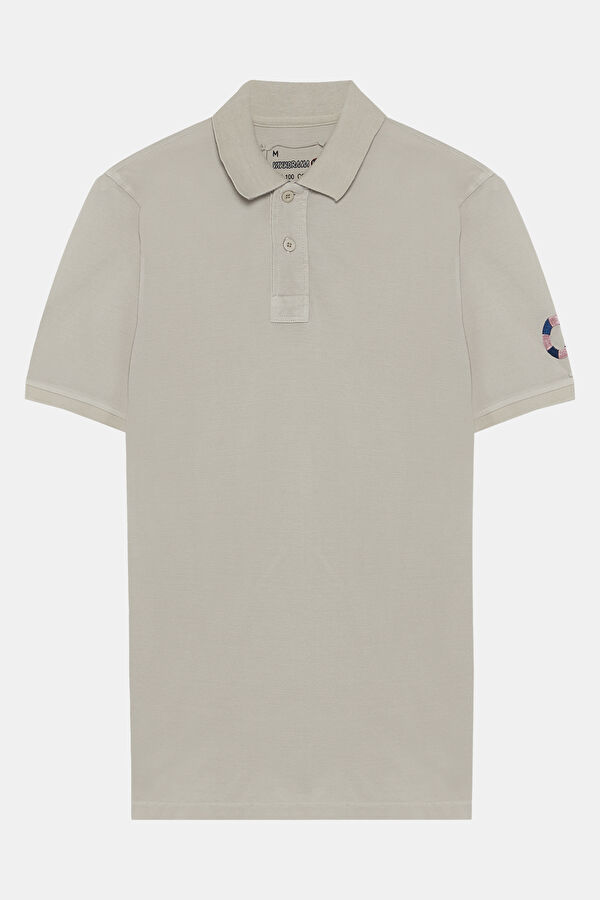 Taş Polo Yaka Erkek T-Shirt