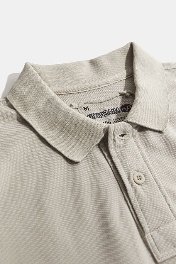 Taş Polo Yaka Erkek T-Shirt 3