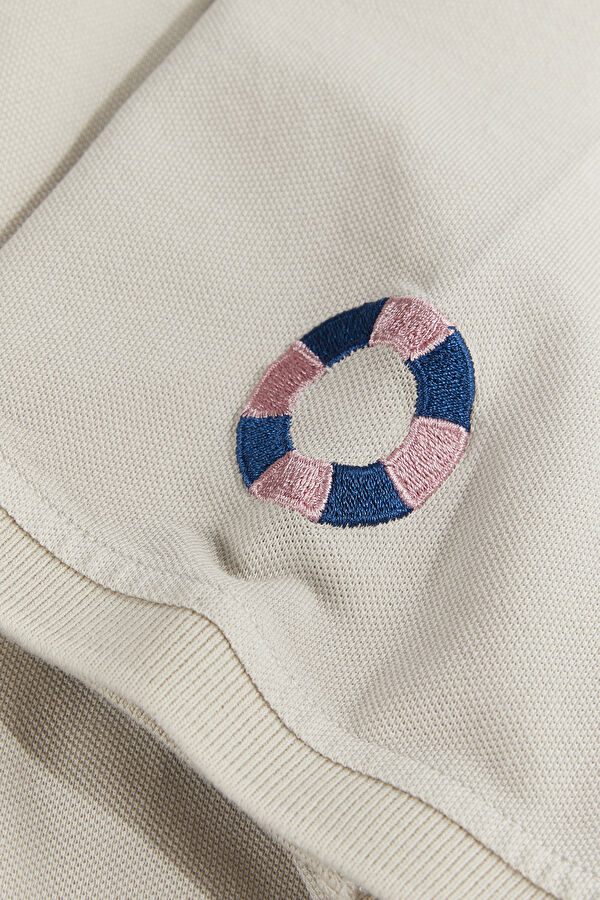 Taş Polo Yaka Erkek T-Shirt 4