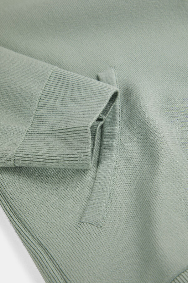 Mint Zip-Up Viscose Men's Jacket 4