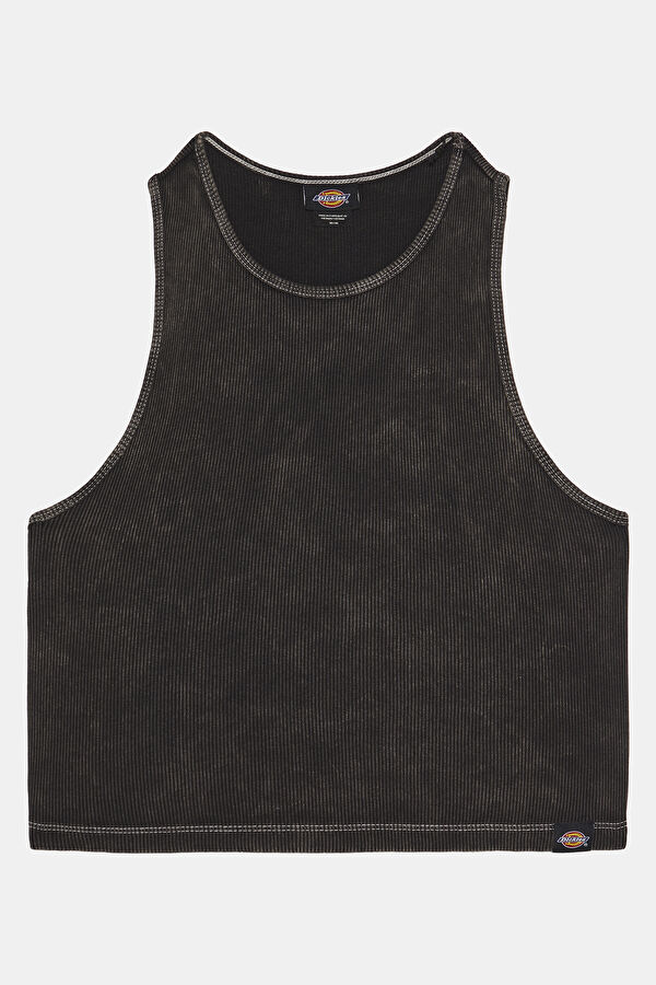 Antrasit Bisiklet Yaka T-Shirt