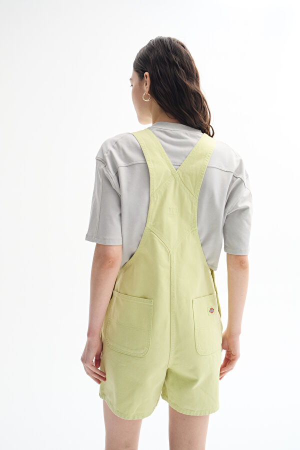 Açık Yeşil Denim Tulum 3