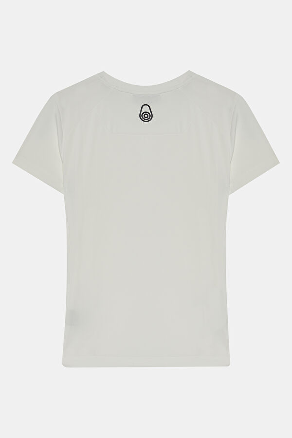 Relax Kalıp Beyaz O Yaka T-Shirt 2