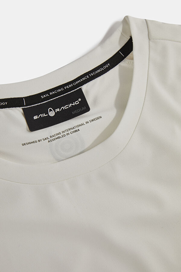 Relax Kalıp Beyaz O Yaka T-Shirt 3