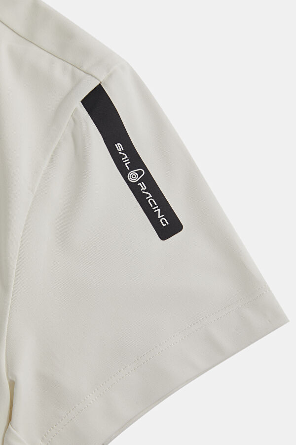 Relax Kalıp Beyaz O Yaka T-Shirt 4