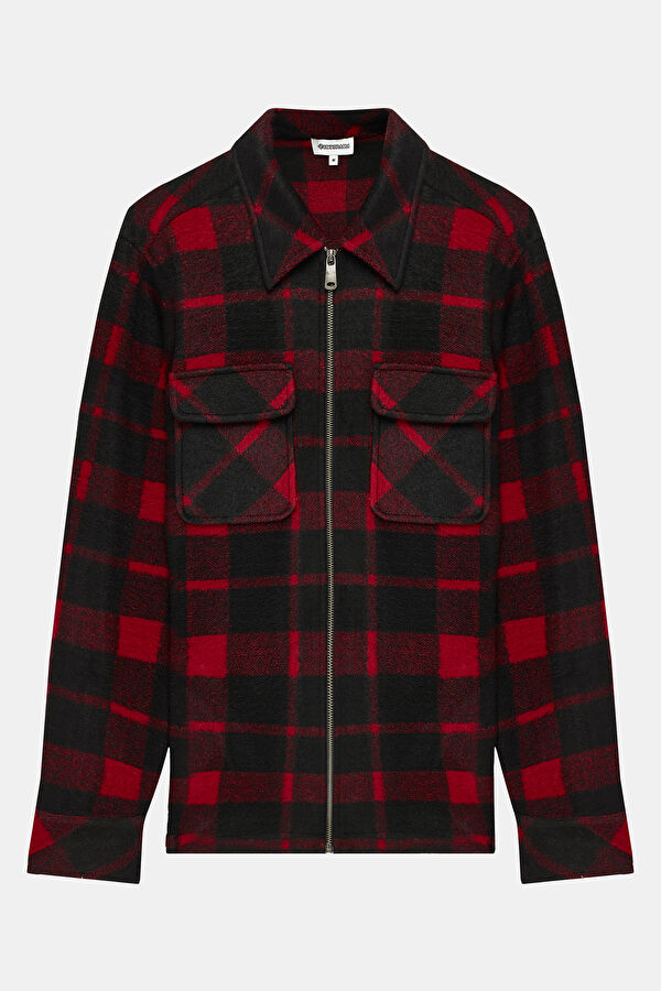 Black Zip-Up Men's Jacket