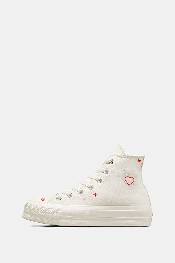 Chuck Taylor All Star Krem Kadın Spor Ayakkabı 3