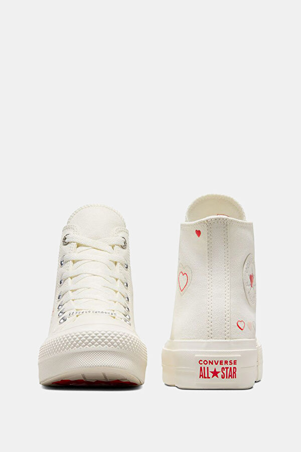Chuck Taylor All Star Krem Kadın Spor Ayakkabı 6