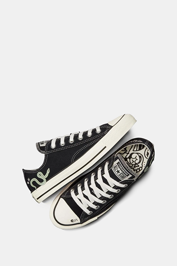 Chuck Taylor All Star Siyah Kadın Spor Ayakkabı 4