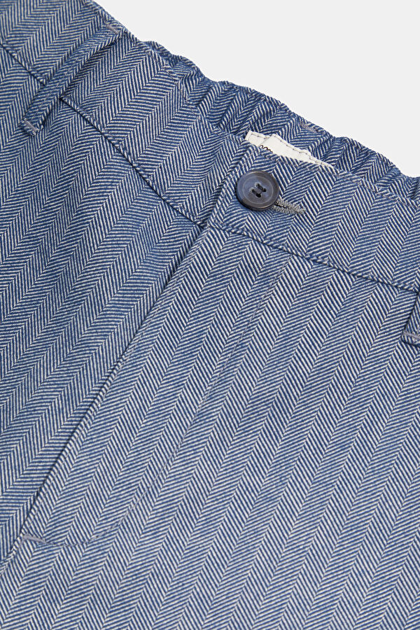 Indigo Straight Leg Men's Trousers 3